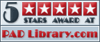 Mezzmo DLNA media server awarded 5 stars at PadLibrary.com