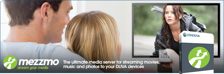 Mezzmo. The ultimate DLNA media server for streaming movies, music and photos to your UPnP and DLNA devices.